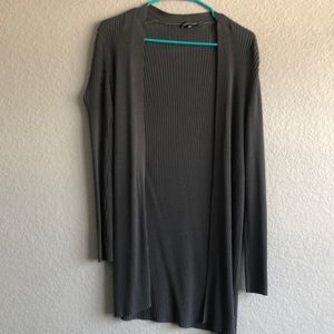 Dark gray cardigan